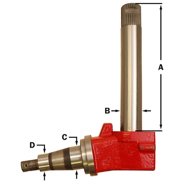 Aftermarket AM1533042C2 Spindle Left Hand AM1533042C2-ABL - main